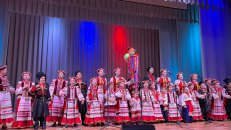 Центр народной культуры Республики Адыгея поздравил и наградил почетными грамотами ансамбль "Кубаночка"