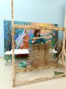 В Центре народной культуры Республики Адыгея прошел очередной семинар-практикум по плетению адыгской циновки